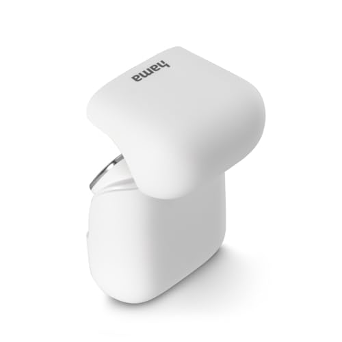 Hama | Auriculares Bluetooth (Control táctil, Resistente a Salpicaduras IPX5, Comandos de Voz, Batería Duradera) Color Blanco