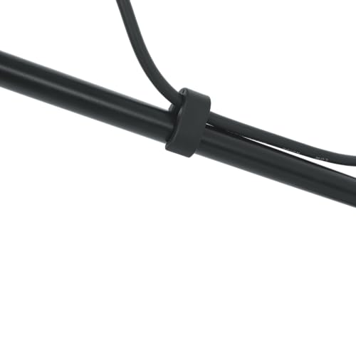 Gator Frameworks - Soporte de micrófono de base corta con peso con brazo telescópico y peso de contador de 2.5 libras; ideal para escritorio, grabación y transmisión (GFW-MIC-0822)