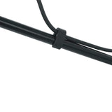Gator Frameworks - Soporte de micrófono de base corta con peso con brazo telescópico y peso de contador de 2.5 libras; ideal para escritorio, grabación y transmisión (GFW-MIC-0822)