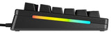 Glorious Gaming GMMK 3 Pro: Teclado mecánico Personalizable, TKL 75%, Carcasa de Aluminio y Juntas modulares, switches con Hot Swap MX, Espuma fonoabsorbente, QWERTZ alemán - Negro