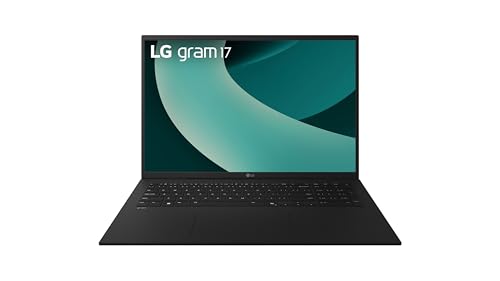 Ordenador portátil LG gram 2025 de 17 Pulgadas, Intel Core Ultra 7 (32 GB de RAM, SSD de 2 TB, Intel ARC Graphics, Windows 11 Home, Bluetooth 5.3, 2 Puertos Thunderbold 4) - Negro