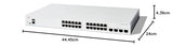 Cisco Switch administrado Cisco Catalyst 1300-24T-4X, 24 Puertos GE, 4x10 GE SFP+, protección Limitada de por Vida (C1300-24T-4X)