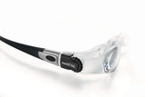 Eschenbach Optik maxDETAIL Gafas lupas para un trabajo minorista exigente con aumento 2X, compensación dioptrica hasta ±3 dpt, con funda de espuma rígida, color: gris oscuro