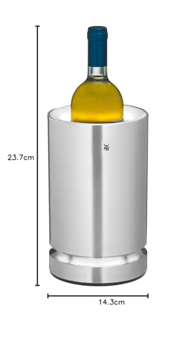 WMF Ambient - Enfriador de vino adecuado para botellas de vino o champán con un diámetro de hasta 92 mm
