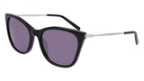 DKNY DK711S Gafas, Black, 55-140-18 Unisex Adulto