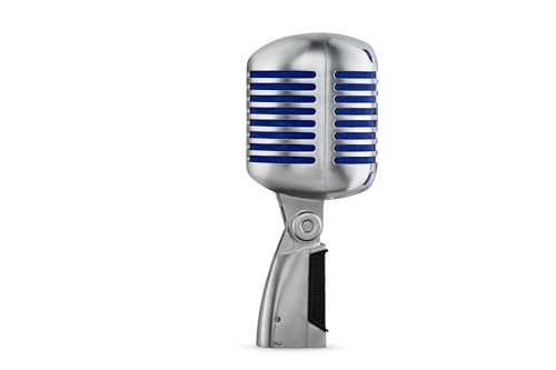 Shure Super 55 Deluxe Vocal Micrófono dinámico supercardioide vintage, icónico, sonido clásico