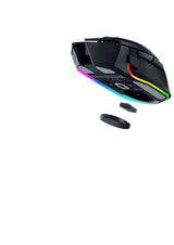 Razer Basilisk V3 Pro - Ratón Inalámbrico Personalizable para Juegos con Rueda Inclinable Hyperscroll (Sensor Óptico Focus Pro 30K, Iluminación Cromática de 13 Zonas, Botones Programables 11) Negro