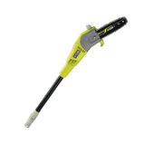 RYOBI - Podadora Eléctrica de Cable 220V, 750W con Pértiga - Longitud Hoja 25cm, Cadena 40 Eslabones para Ramificación, Poda y Trabajos de Largo Alcance - Incluye 1 Arnés, 1 Extensión - RPP755E