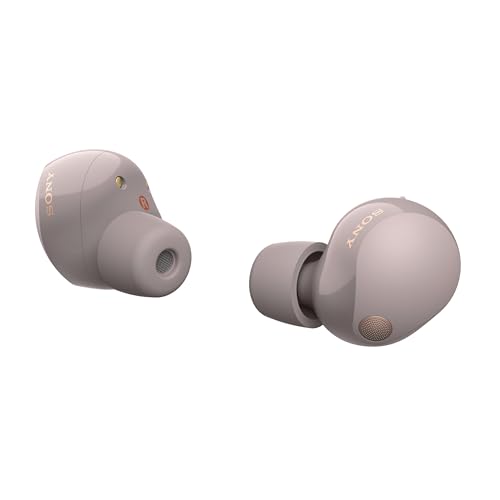 Sony WF-1000XM5 Auriculares In-Ear Inalámbricos, Noise Cancelling, Bluetooth, Micrófono, hasta 24 Horas de Batería, Carga Rápida, IPX4, Alexa y Google Assistant, iOS y Android, Rosa Palo