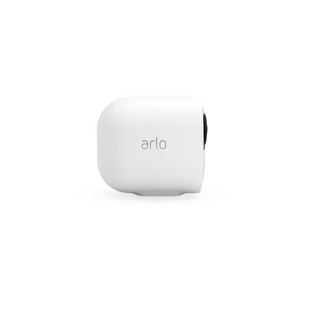 Arlo Ultra 2 Camara de Vigilancia WiFi Exterior 4K, Camara de Vigilancia WiFi Interior, Sensor de Movimiento, Alarmas Para Casa, Requiere Smart Hub Que Se Vende Por Separado, Cámara Adicional, Blanca