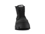 Palladium Pallasquad Zip TX, Botas Cortas al Tobillo Mujer, Negro, 38 EU