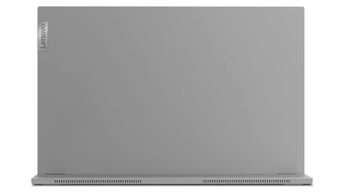 Lenovo L15 Monitor Portátil, Pantalla 15.6" FullHD IPS, 1920x1080, 60Hz, 6ms, Entrada 2 x USB-C, Cable USB-C a USB-C, Ajustable en Inclinación, Gris