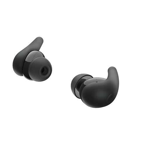 Sony LinkBuds Fit – Auriculares Bluetooth True Wireless con Noise Cancelling - Cómodos Todo el día, IPX4, Hi-Res Audio, Ambient Sound Mode, 21 h autonomía, conexión multipunto, iOS y Android - Negro