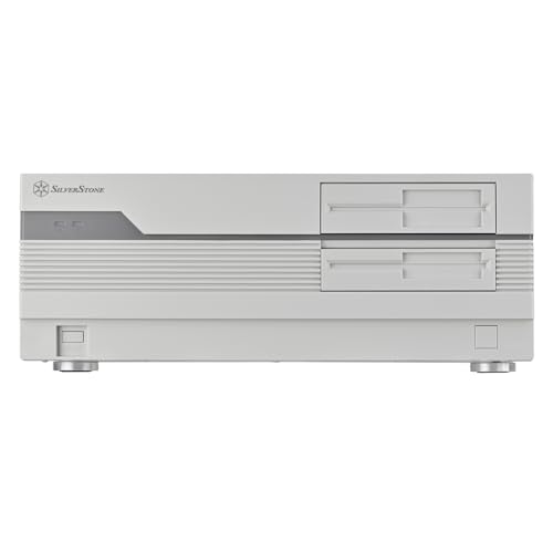SilverStone Technology SST-FLP01W, Chasis HTPC Estilo Retro,USB Type-C