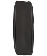 DKNY Jenny Top Zip Shoulder Bag, 100% poliéster con Ribete de Poliuretano Mujeres, Negro, Medium