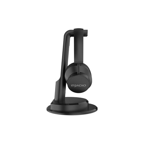IRRADIO IR-SIGMA PLUS, Juego de auriculares inalámbricos BT para TV, música y juegos. Audio inmersivo, ecualización selectiva, modo BT o cableado, escucha compartida, distancia de transmisión hasta 30