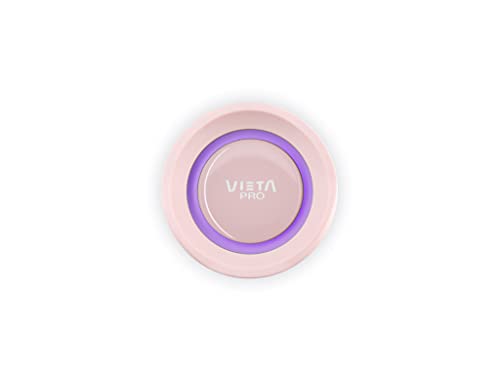 Vieta Pro Altavoz Bluetooth Potente, Resistente al Agua, 10H de Batería, Micrófono y Radio FM. Altavoz Portátil Grande True Wireless, Aux In, USB, Asistente de Voz y Sistema de Luces | Upper 3 Rosa