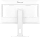 iiyama XUB2797HSN-W2 Pantalla IPS de 27 Pulgadas (Bisel Blanco) USB-C de 65 W de Carga, 4 ms, Full HD 1920 x 1080, RJ45/HDMI/DP, 1 x DP-out (MST), 4 concentradores USB, Soporte Ajustable en Altura