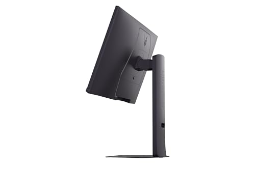 LG 27G850A-B - Monitor Ultragear 27", Panel Nano IPS, (3840 x 2160), 240 Hz, 1ms (GtG), DCI-P3 99%, G-Sync Compatible y FreeSync Premium Pro, Pivotable, Morado Grisáceo