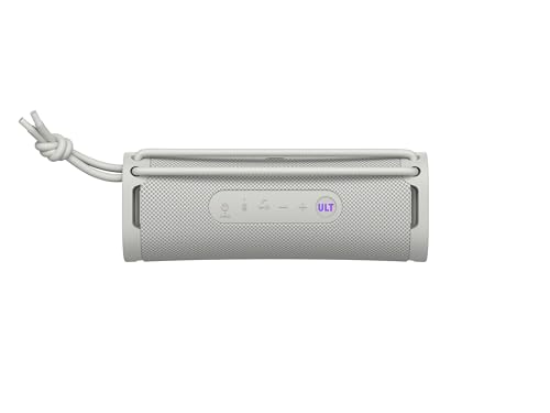 Sony ULT Field 1 Altavoz inalámbrico Bluetooth portátil con ULT Power Sound, Ultimate Deep Bass, IP67, Resistente a los Golpes, 12H de batería, Llamadas nítidas, Blanco Marfil