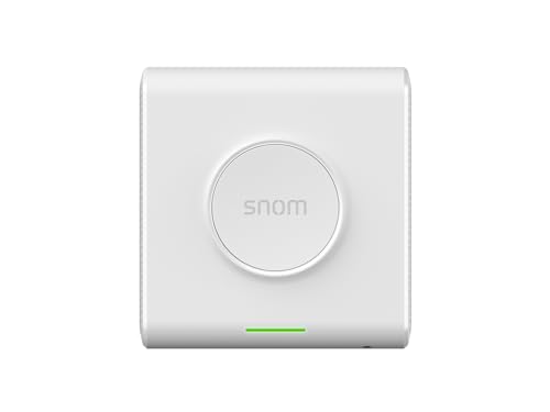 Snom M900 estación Base DECT Blanco M900, 1, 88-1, 9 GHz, 10 Canales, 300 m, Blanco, 140 x 35 x 144 mm, 306 g