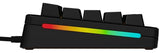 Glorious Gaming GMMK 3 HE Med dynamiska avtryckare, Hall Effect, 8K uppdateringsfrekvens, MX- Och magnetbrytare, 65% kompakt, modulärt packningssystem, doubleshot PBT-tangenter, USA QWERTY - Svart