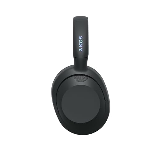Sony ULT Wear, Auriculares inalámbricos Bluetooth con ULT Power Sound, Ultimate Deep Bass, Noise Cancelling, Calidad de Llamada nítida, hasta 30 Horas de autonomía de la batería, iOS y Android, Negro