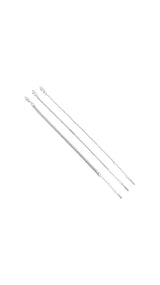 Calvin Klein Set de 3 Pulseras para Mujer Colección CK TRIO en Acero Inoxidable con Cristales - 35000796, Silver