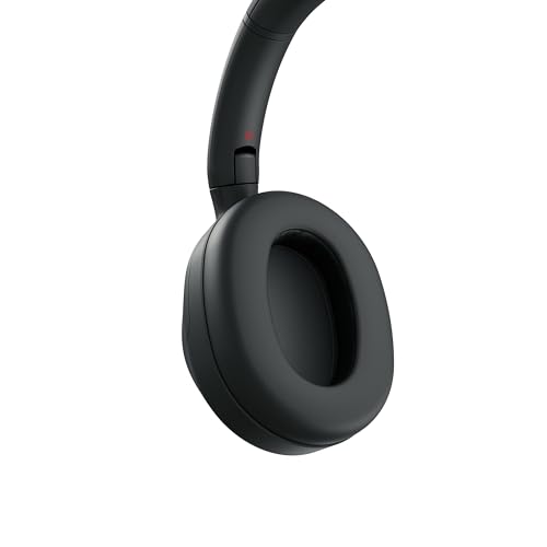 Sony ULT Wear, Auriculares inalámbricos Bluetooth con ULT Power Sound, Ultimate Deep Bass, Noise Cancelling, Calidad de Llamada nítida, hasta 30 Horas de autonomía de la batería, iOS y Android, Negro