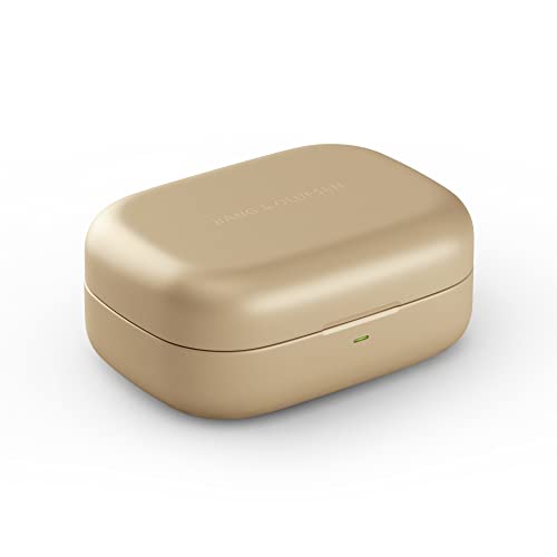 Bang & Olufsen Beoplay EX Auriculares Inalámbricos Bluetooth InEar con Cancelación de Ruido, 6 Micrófonos, Audífonos Impermeables para el Trabajo, Deportivo y Tiempo Libre Gold Tone