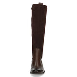 CAPRICE 9-25514-41, Botas planas para Mujer, Marrón (Dk Brown Comb), 37 EU