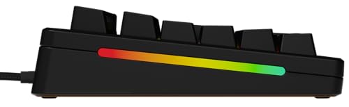 Glorious Gaming GMMK 3 Teclado Gaming Personalizable mecánico, tamaño Completo 100%, Juntas modulares, PBT Doble inyección, Placa de Aluminio, switches Hot Swap 3/5 Pines, AZERTY francés - Negro