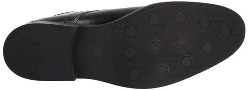 Clarks Whiddon Plain, Zapatos Oxford para Hombre Black Leather 555554, 48 EU