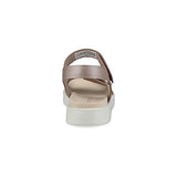 ECCO Flowt, Sandals Mujer, Grey Rose Metallic, 35 EU