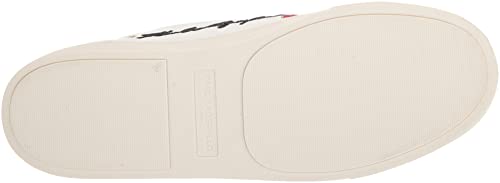 KARL LAGERFELD Cate Pins Lace Up Platform Sneaker, Zapatillas Mujer, Blanco Brillante, 38 EU