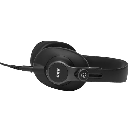 AKG Pro Audio K371 - Auriculares de Estudio Plegables sobre la Oreja, Cerrados
