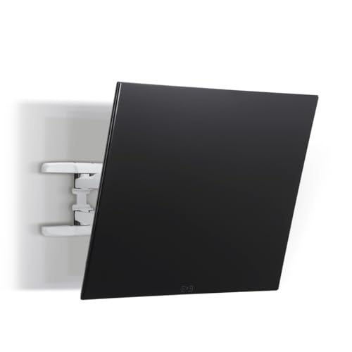 Hama Soporte de Pared para TV (3 articulaciones, 90 Pulgadas, VESA 800 x 600, LCD/LED, para TV, Montaje en Pared, Giratorio 120 Grados, Inclinado, Acero, Capacidad de Carga máxima de 75 kg, bisagras