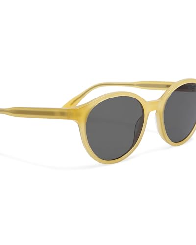 GIGI STUDIOS Brooks Sunglasses, Yellow, 53mm, 44mm Unisex Adulto