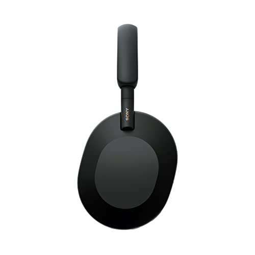 Sony WH-1000XM5 Noise Cancelling, Auriculares de diadema Bluetooth, Llamadas cristalinas, Hi-Res, 360 Reality Audio, 30 h de batería, Carga rápida, Incluye Funda rígida, iOS, Android - Negro
