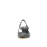 Michael Kors Alora Mid Sling, Heeled Shoes Mujer, Black, 40 EU