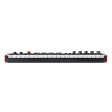 Akai Professional MPK Mini Plus - Teclado Controlador MIDI USB de 37 Mini Teclas con 8 Pads MPC, Secuenciador, MIDI/CV/Gate I/O, Software de Producción y Native Instruments Sound Package