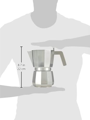 ALESSI MOKA CAFETERA 9 TAZAS D. DAVID CHIPPERFIELD
