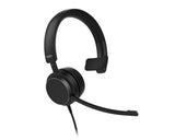 Snom A310M - Auriculares monoaurales para centros de Llamadas y oficinas - Sonido HD, Gran Comodidad, Estructura Ligera, cancelación pasiva del Ruido - Compatibles con teléfonos