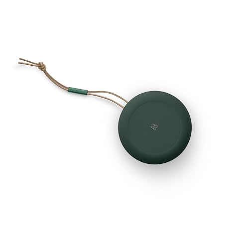 Bang & Olufsen Beosound A1 (2.ª Gen) Altavoz Bluetooth Inalámbrico Portátil Resistente al Agua y al Polvo con Sonido de 360 Grados, Alexa y Speakerphone, Hasta 18 horas de Batería Green