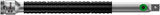 Wera 05003755001 8100 SA All-in Juego de carraca Zyklop Speed, Negro, Cromo, Verde, 1/4"