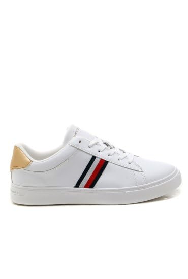 Tommy Hilfiger Runner Sneaker Mujer Essential Low Top, Blanco (White), 40