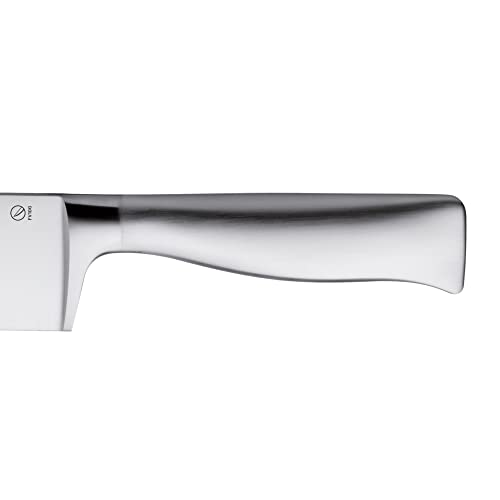 WMF Grand Gourmet - Juego 6 Piezas, 4 Cuchillos con Hoja Insertada de Acero Templado Completamente Forjado y Tijeras Multiusos con Soporte FlexTec de Acero Inoxidable