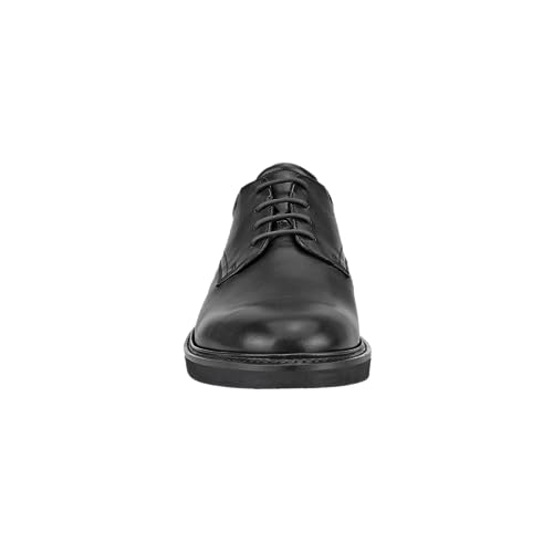 ECCO London Plain Toe Tie, Shoes Hombre, Black, 46 EU