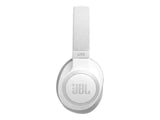 JBL Live 650BT - Auriculares (Inalámbrico, Diadema, Binaural, 16 - 20000 Hz, 32 Ω, Blanco)