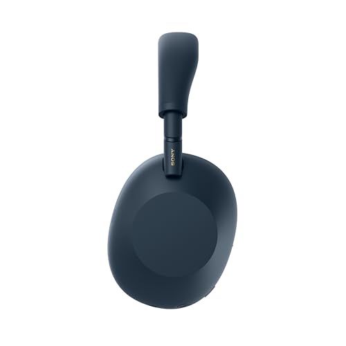 Sony WH-1000XM6 Auriculares Bluetooth inalámbricos con Noise Cancelling, Sonido de Alta resolución, cómodos, diseño Plegable, Estuche Resistente, 30 Horas de batería, iOS y Android - Azul Medianoche